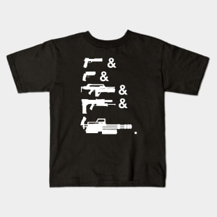 80s Sci-Fi Arms Tribute Kids T-Shirt